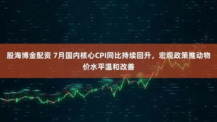 股海博金配资 7月国内核心CPI同比持续回升，宏观政策推动物价水平温和改善